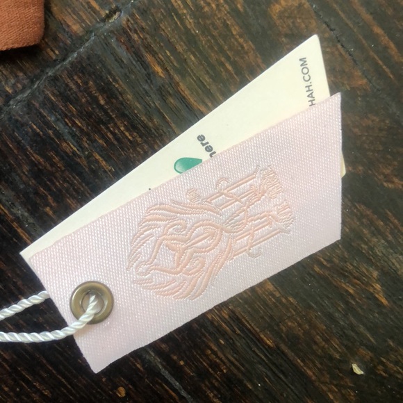 HAH x Free people Chi Bralittle milk chocolate boho light bralette size S NWT - Picture 3 of 6